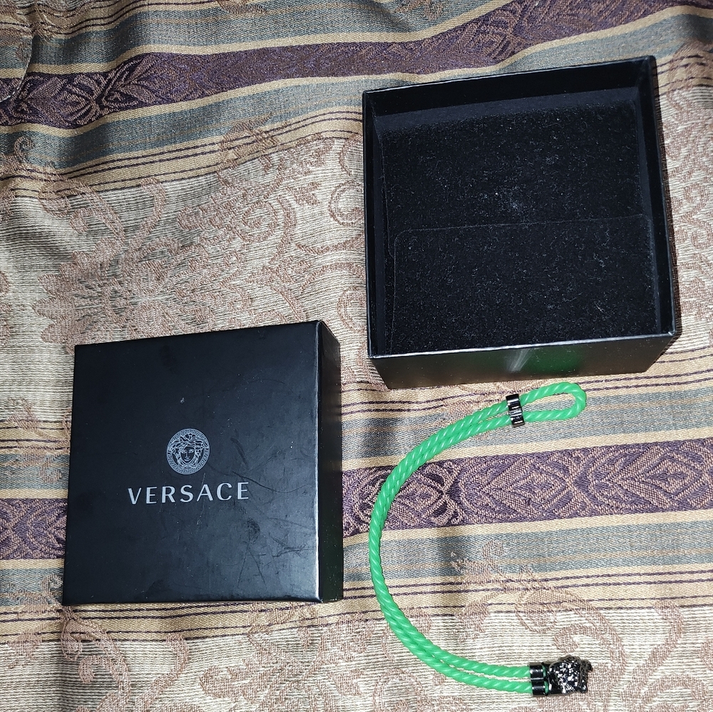 Versace Braided Medusa Bracelet